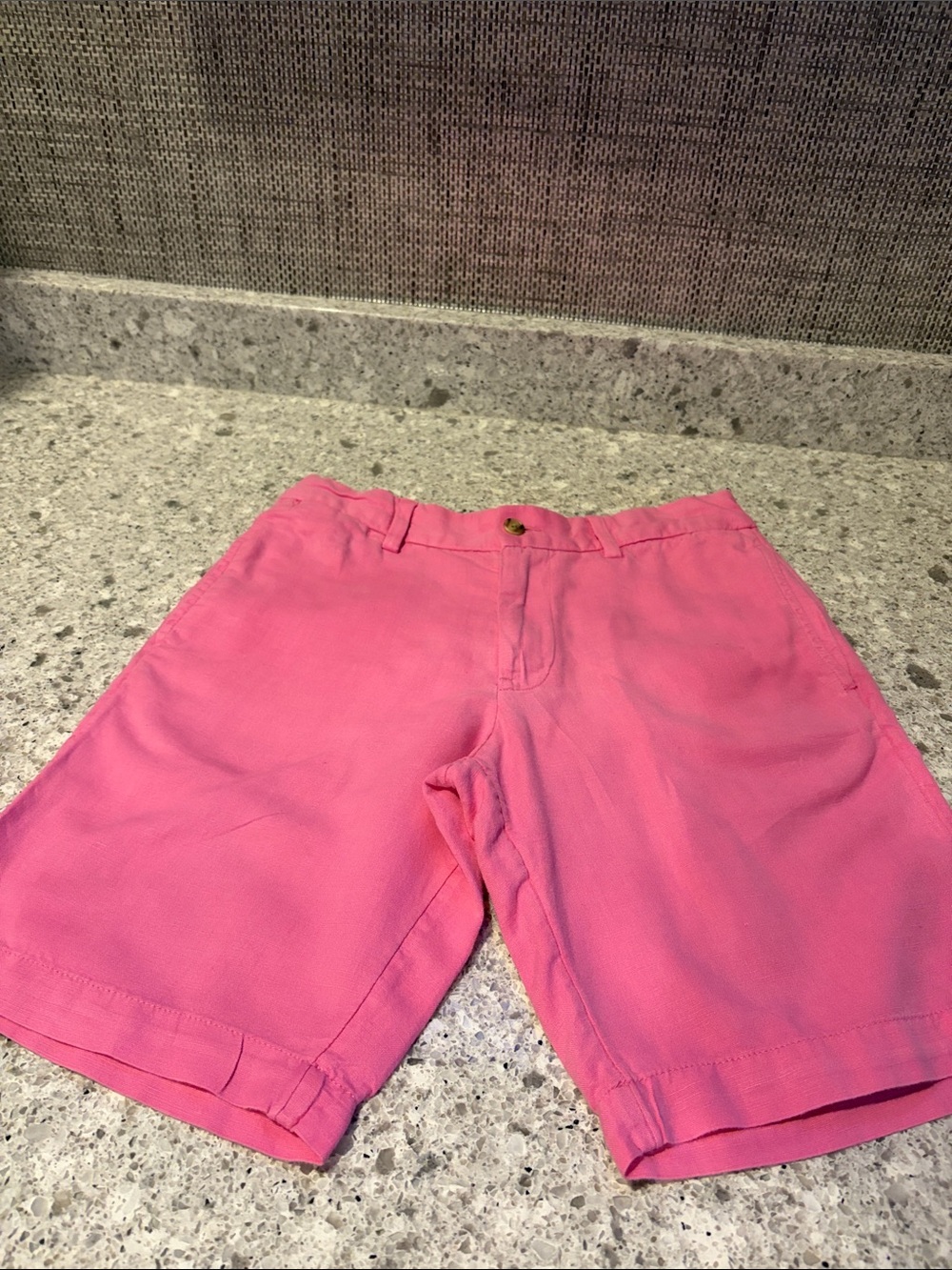 Polo by Ralph Lauren Pink Linen Kids’ Shorts